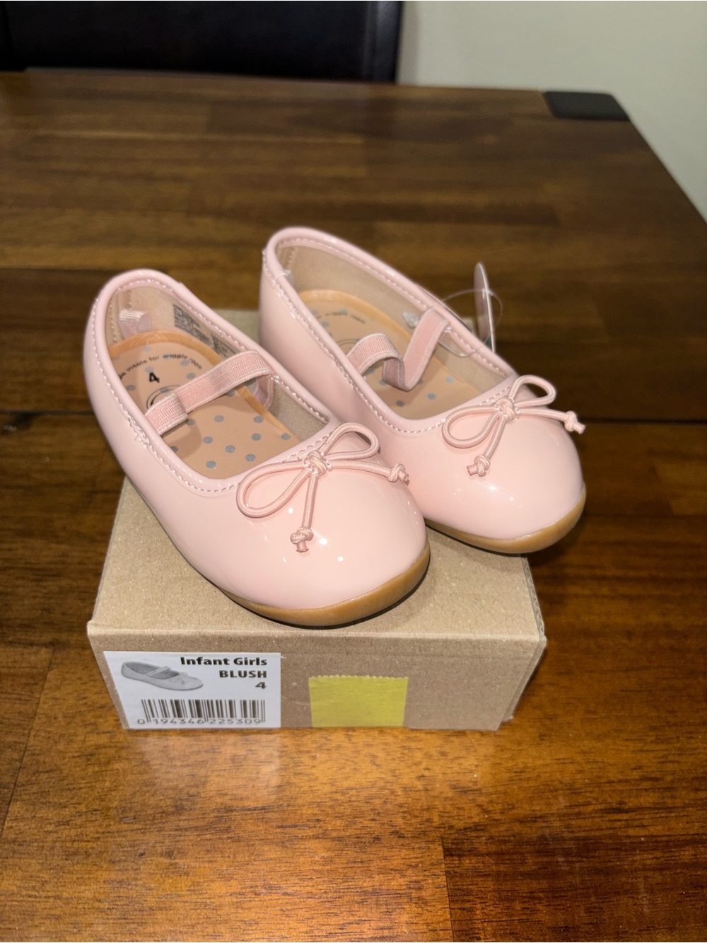 Infant Girls Blush Ballet Flats